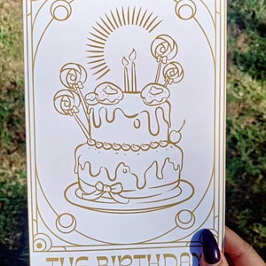 The Birthday Tarot Greeting Card, A5