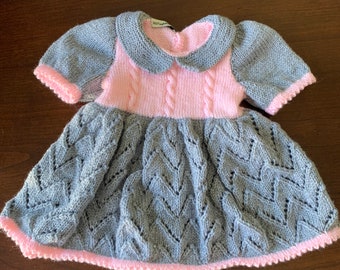 hand knitted baby girl clothes