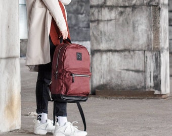 Cute Backpack, Womens Backpack, Red Backpack, Canvas Backpack, Zipper Backpack, Leather Backpack, Girls Backpacks, Travel Backpack, Backpack