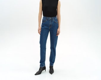 Mom Jeans, Best Mom Jeans, High Rise Mom Jeans, 80s Mom Jeans, Jeans for Mom, Dark Blue Jeans, Work Classic Jeans, Trendy Jeans