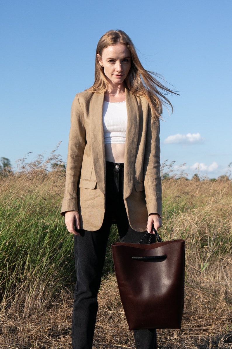 Convertible backpack, Leather women convertible backpack tote, brown leather backpack, brown leather tote bag, convertible backpack purse image 7