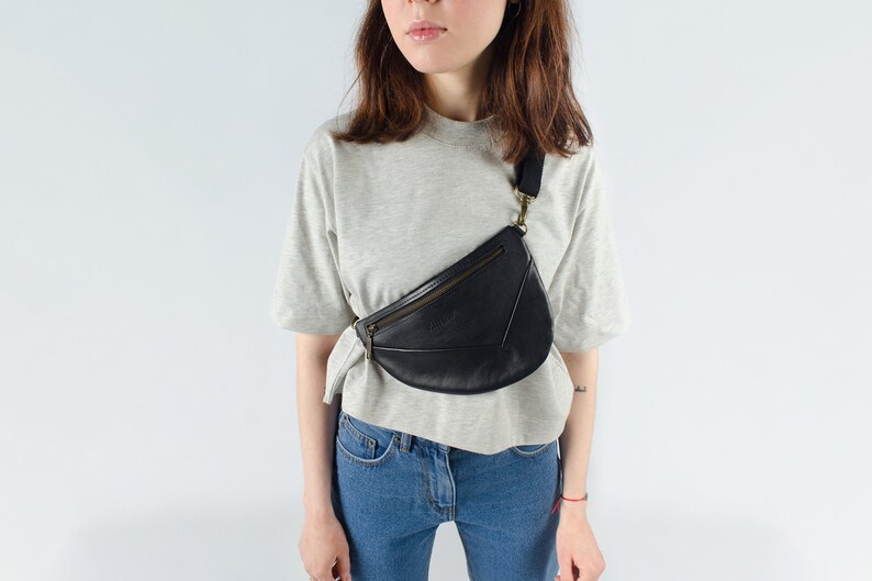 Leather Belt Bag Waist Bag Leather Waist Bag Belt Bag Etsy UK