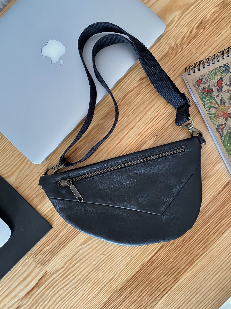 Leather Belt Bag Waist Bag Leather Waist Bag Belt Bag Etsy