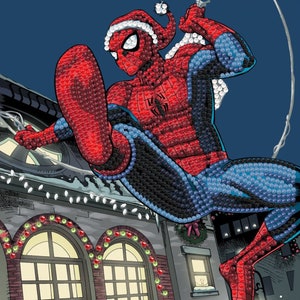 5D Diamond Painting Spiderman Webs Kit