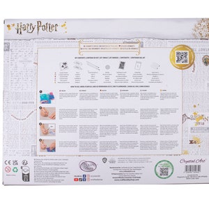 Harry Potter Hogwarts Castle Crystal Art DIY picture kit ready to hang once complete, by Craft Buddy, 40 x 50 cm, like Diamond Painting image 7