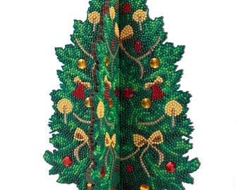 Crystal Art 3D MDF Christmas Tree D.I.Y. activity for children and adults