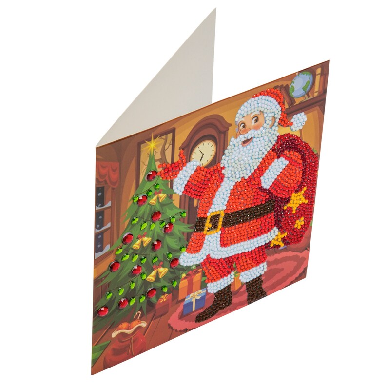 Craft Buddy Crystal Art DIY Christmas Card or picture making | Etsy