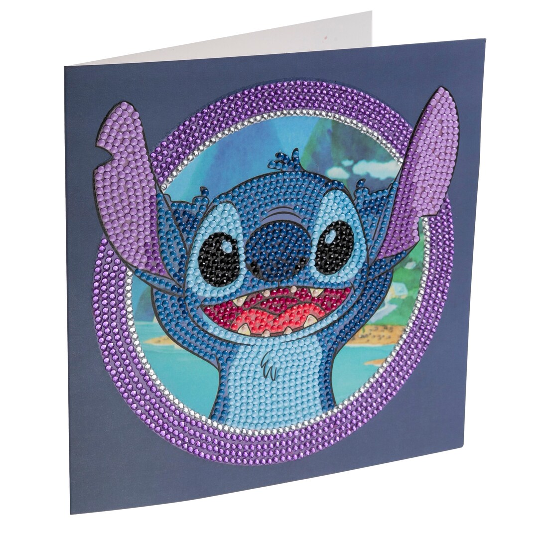 Kit Diamant Paon Avec Enveloppe CRYSTAL ART Kit Diamond Painting Paon 18x18cm - Activité DIY Enfant Dès 8 Ans Et Adulte