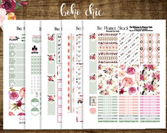 Printable Boho Chic // Planner Printables // Big Happy Planner // Big Happy Planner 2017 // Boho