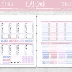 90's Flashback Happy Planner 90s Weekly Printable Planner Stickers ...