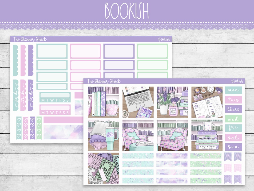 Printable Hobonichi COUSIN Weekly | Bookish | Book Lover Weekly ...