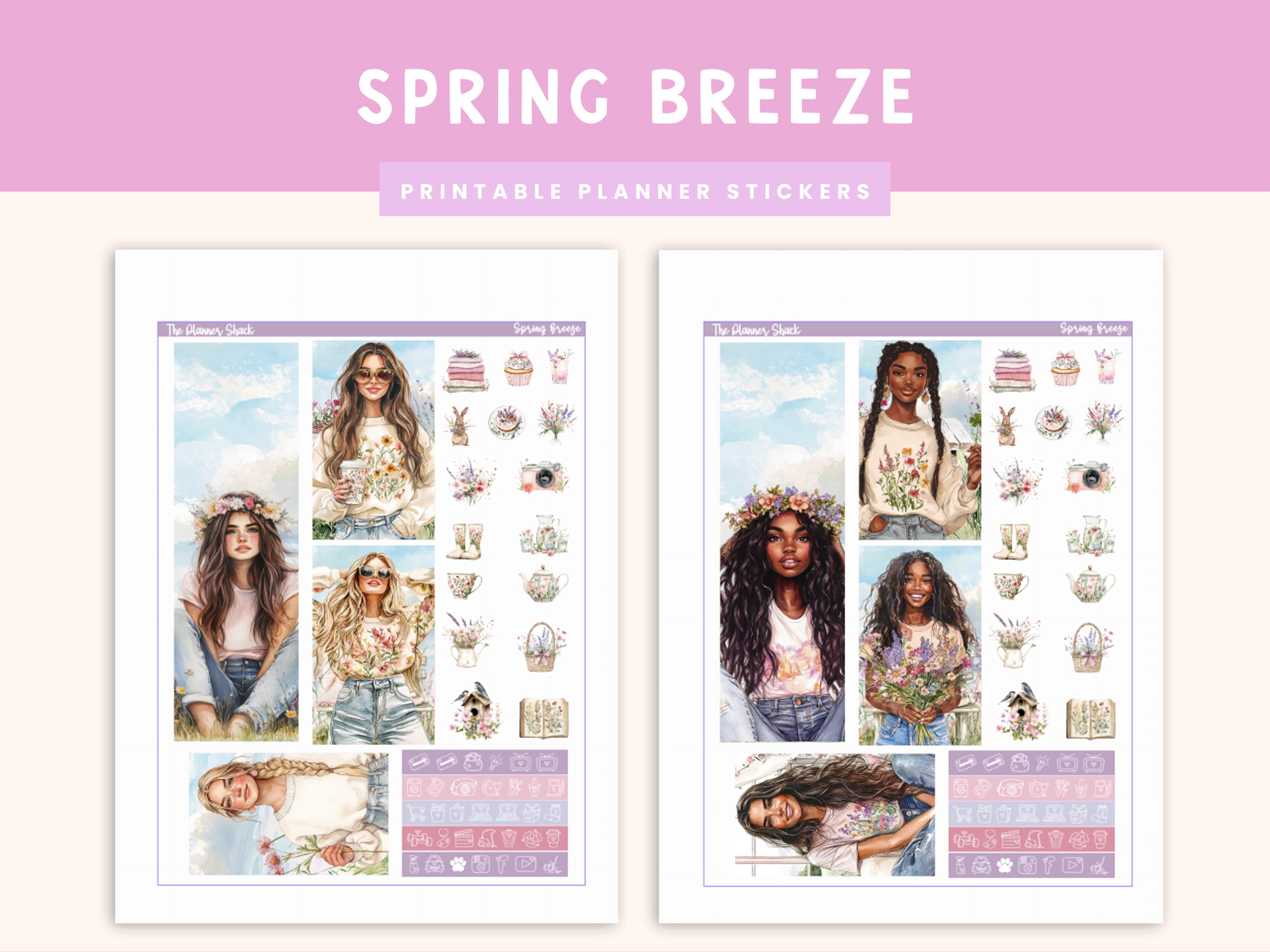 Big Happy Planner Printable Spring Breeze Weekly | Big Happy Planner ...
