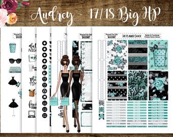 Audrey | 2017 Big Happy Planner | Big Happy Planner | Printable Planner Stickers | Printable | Planner Printables | Audrey Hepburn