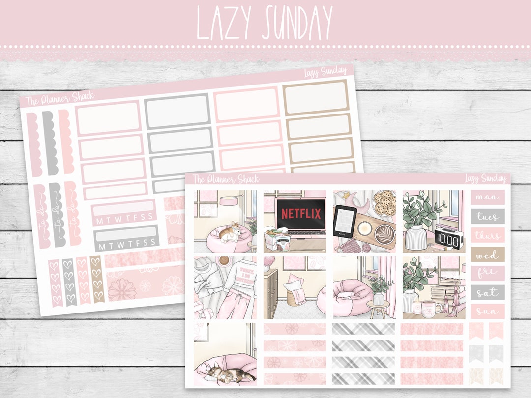 Printable Hobonichi COUSIN Weekly | Lazy Sunday | at Home | Printable ...