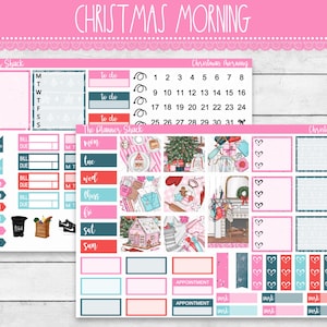 Printable Hobonichi WEEKS Weekly | Christmas Morning | Christmas | Printable Planner Stickers | Hobonichi Weeks Printable | Weekly | Holiday