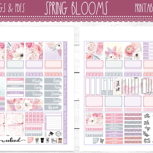 Mini Happy Planner Stickerschristmas Stickers.printable | Etsy