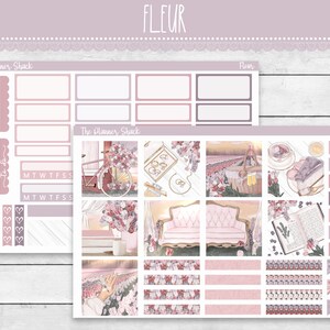 Printable Hobonichi COUSIN Weekly | Fleur | Spring | Spring Weekly | Printable Planner Stickers | Hobonichi Cousin | Hobonichi Printables