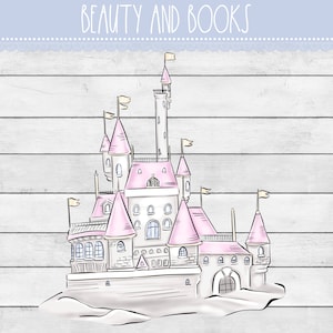 Hobonichi Cousin Weekly para impressão | Beleza e livros | Leitura semanal | Adesivos para planejador para impressão | Hobonichi Cousin | Princesa | Livros