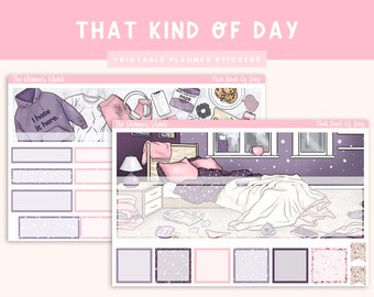 That Kind Of Day Monthly | Erin Condren | Monthly | Monthly View | Printable Planner Stickers | Printable Stickers | Vertical Planner