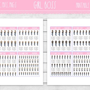 Printable Girl Boss Planner Stickers | Girl Boss | Boss Babe | Boss ...