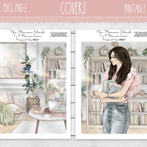Planner Life Planner Covers | Erin Condren | Recollections | Planner Covers | Happy Planner | Printable Planner Covers | Planner Girl | 7x9