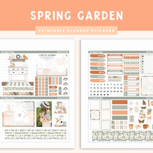 Printable Happy Planner DASHBOARD Weekly | Happy Planner | Spring ...