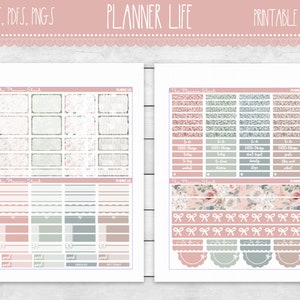 Printable Planner Life Weekly Happy Planner Printable Planner Stickers ...