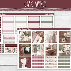 Printable Hobonichi COUSIN Weekly | Oak Avenue | Fall Weekly | Printable Planner Stickers | Hobonichi Cousin | Weekly Printable | Autumn