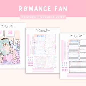 A5 Daily Duo Notes Pages | Dashboard | Romance Fan | Notes Pages | Printable Planner Stickers | Dashboard | Book Lover | Dashboard Pages