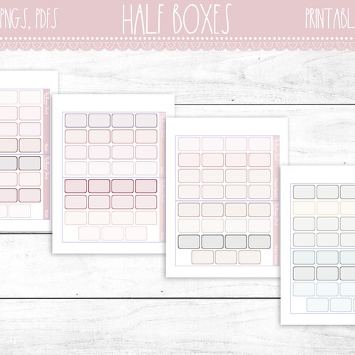 Christmas Printable Planner Stickers for Erin Condren Happy - Etsy