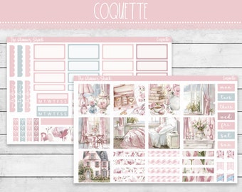 Printable Hobonichi COUSIN Weekly | Coquette | Coquette Weekly | Printable Planner Stickers | Hobonichi Cousin | Hobonichi Printable