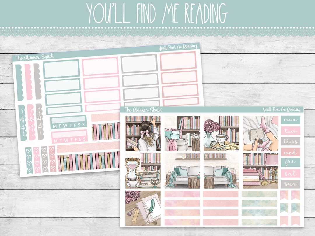 Printable Hobonichi COUSIN Weekly | You'll Find Me Reading | Book Lover ...