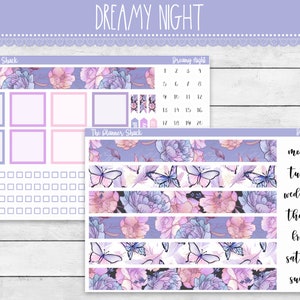 Printable A5 DAILY DUO Weekly | Verträumte Nacht | tägliches Duo | Halloween | Druckbare Planer Aufkleber | Druckbare Aufkleber | Wöchentlich druckbar