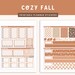 Printable Cozy Fall Weekly | Happy Planner | Fall Nights | Fall Weekly ...
