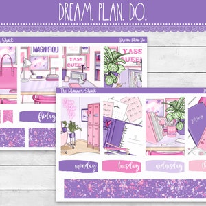 Printable Dream Plan Do Weekly | Happy Planner | Planner Life Weekly | Planner Babe | Printable Planner Stickers | Weekly Printable | Plan