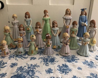 growing up ceramic dolls