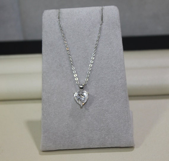 【TATIANA】Gift Heart Pendant Necklace NZ2405〜ネックレス crystal_heart_pendant_necklace