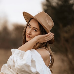 Wide Brim Fedora | Wide Brim Hat Women Men | Hat For Women Men | Fedora Hat | Suede Hat | VINCA