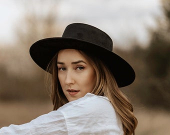 Wide Brim Boater Hat Wide Brim Fedora Wide Brim Hat Women