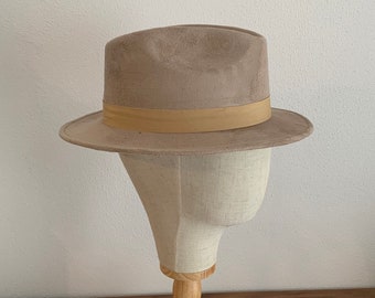 Narrow Brim Fedora | Short Brim Hat Women Men | Trilby Hat For Women Men | Fedora Hat | Vintage Hat | GINSTER3
