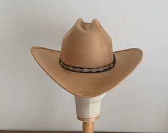 Cowboy Hat | Hat For Women Men | Fedora Western Hat | Cattleman hat | Vegan Suede Hat | SANTINI
