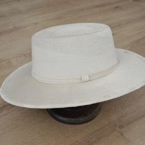 Wide Brim Fedora | Wide Brim Hat Women Men | Hat For Women Men | Fedora Hat | Suede Hat | CALENDULA