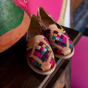 Huarache Sandals Women | Mexican Huarache Sandals | Leather Footwear | Casual Shoes | Women Leather Shoes | Boho Women's Shoes | GRANATAPFEL