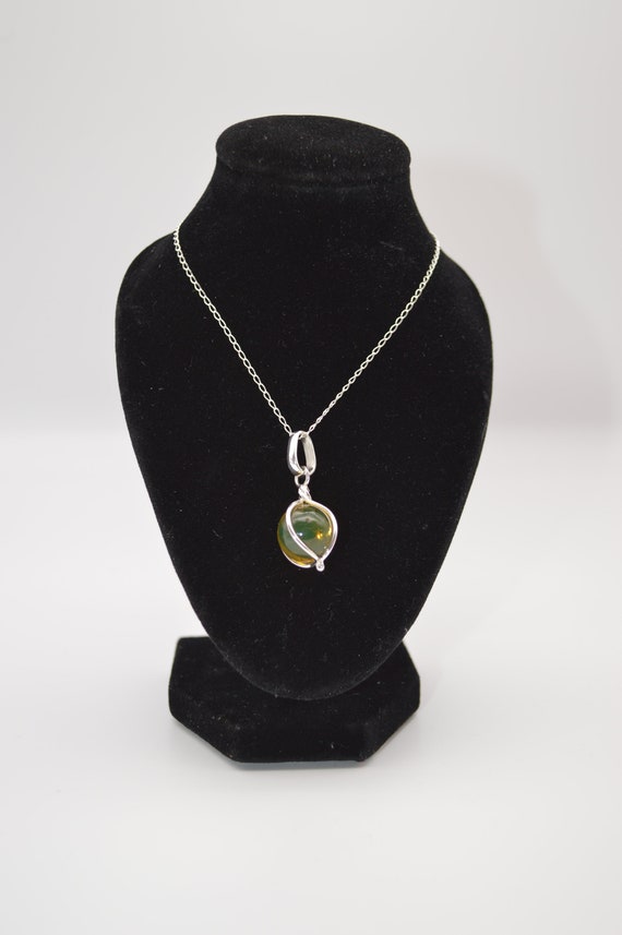 Mexican Authentic Amber, Silver Jewelry With Gemstone, Handmade