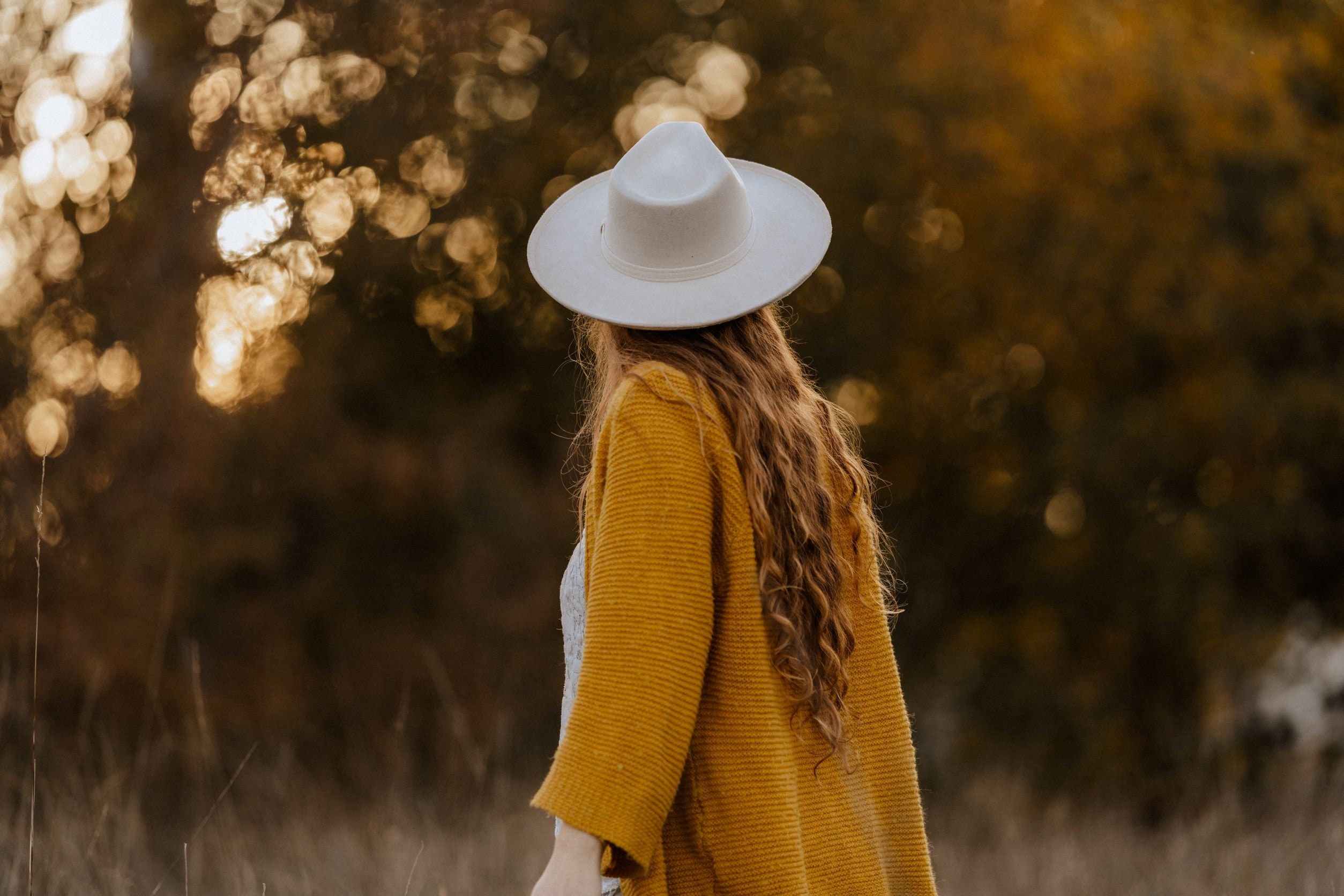 Wide Brim Fedora | Vegan Suede Hat, Boho Style - CASSIA - Etsy display picture 2