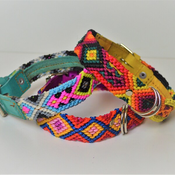 Knit Dog Collar Etsy