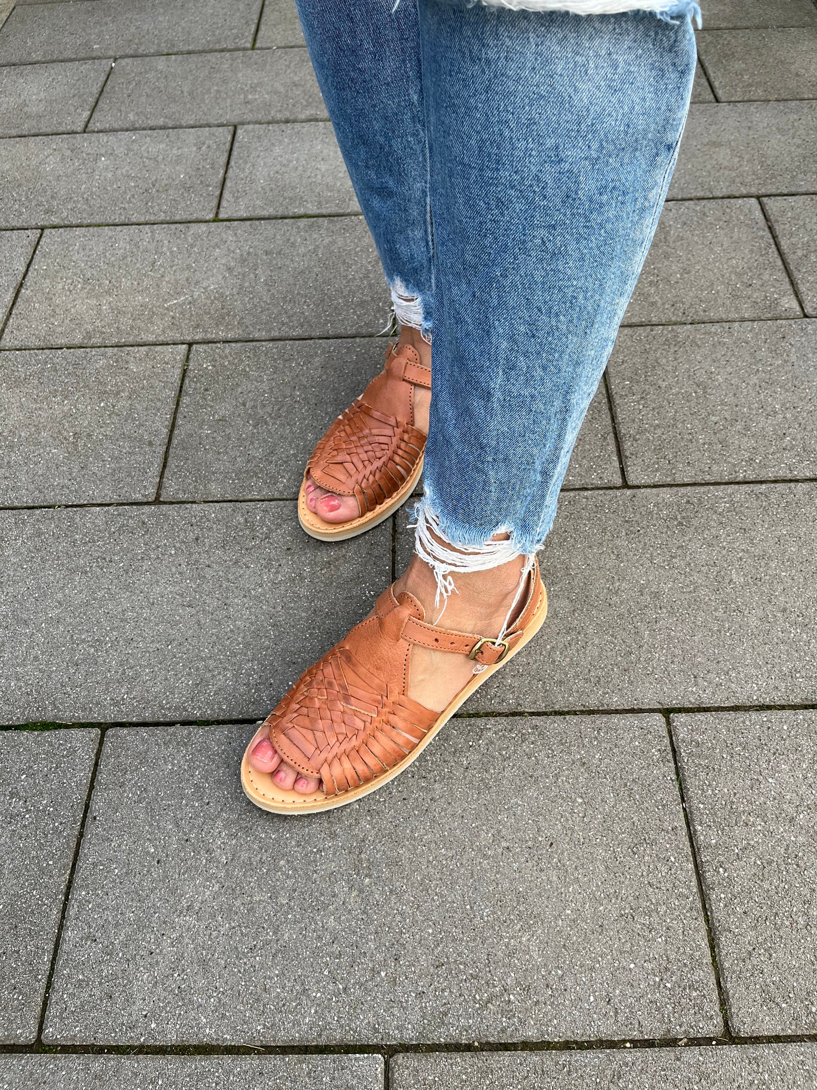 handmade huarache sandals