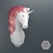 see more listings in the 3D unicorn papercraft section