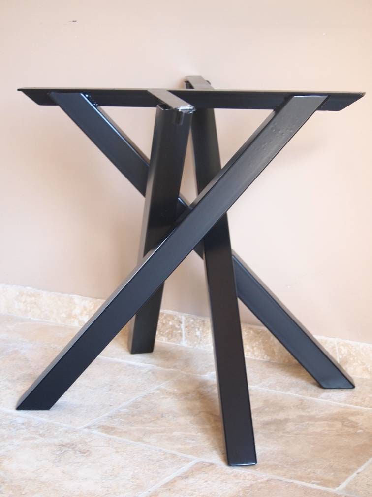 Pied de Table Mikado Style Industriel Moderne Design en Tube.