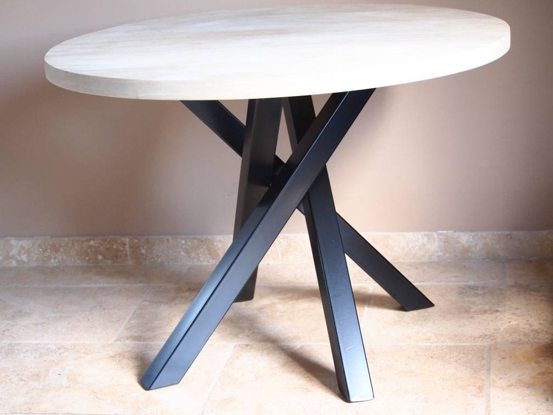 pied de table industriel mikado